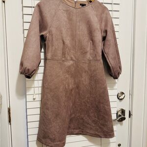 Ann Taylor Suede Faux Dress Size 6